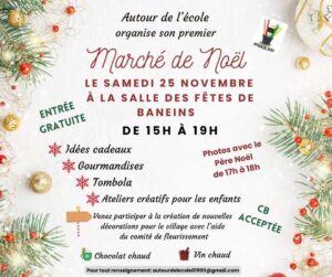 marché noel baneins